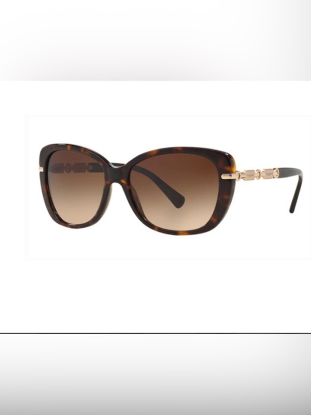 ❌NOT FOR SALE❌ Coach Sunglasses HC8131 Dark Tortoise/Light Gold/Dark Brown